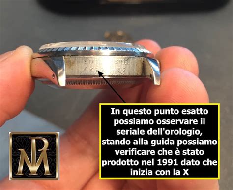 seriali rolex mazzariol|Verifica Seriale e Referenza Rolex con www  .